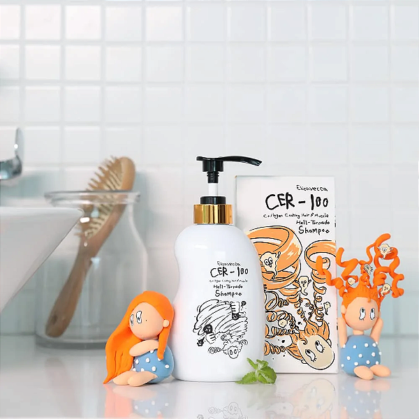 CER-100 Tratamento para Couro Cabeludo com Colágeno A+ Muscle Tornado - Shampoo 500ml