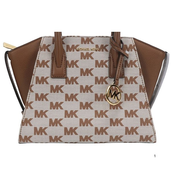 Bolsa MK Tiracolo Avril Logo Pequena