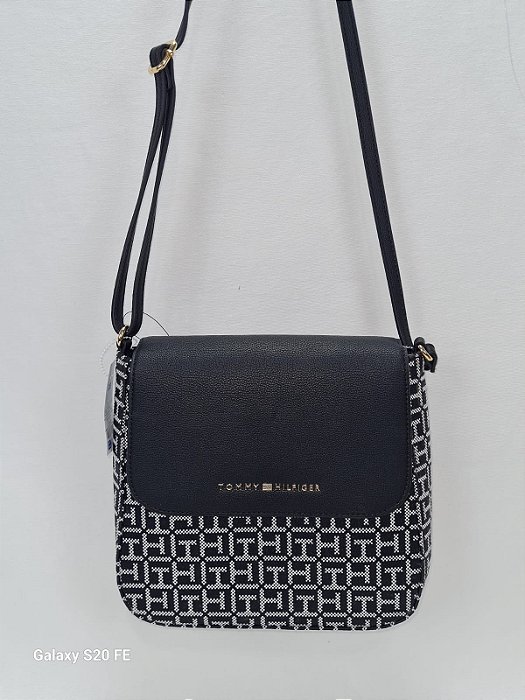 Bolsa Tommy Transversal - Preta