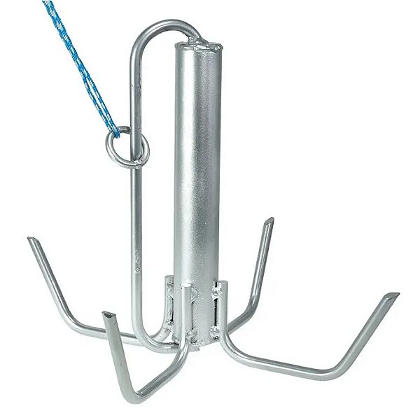 Ancora Garateia 4kg Para Caiaque Bote Barco Jetski Embarcações