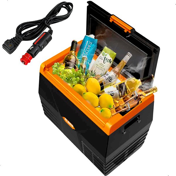 Geladeira Portátil 35lts Elber Caminhão Motorhome Trailers