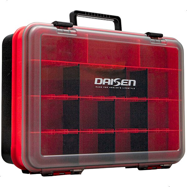 Maleta Organizadora Pesca Iscas Daisen Estojo 24 Divisorias