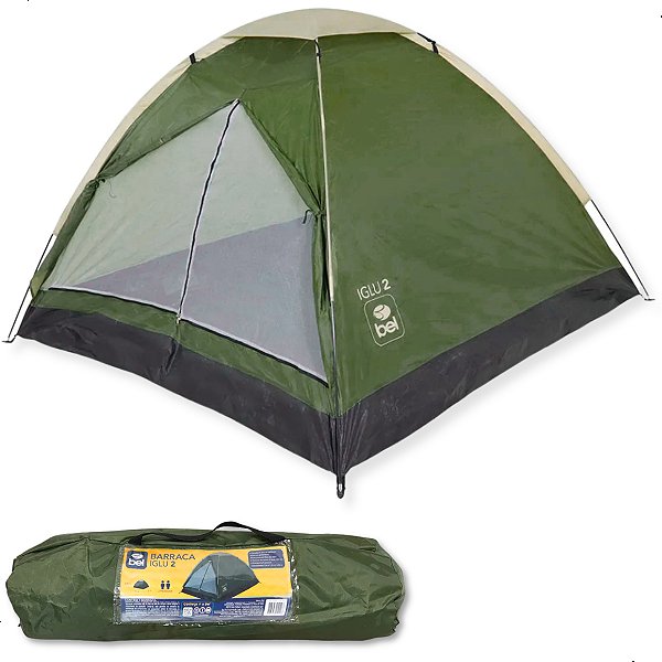 Barraca Iglu 2 Pessoas Leve Compacta Camping Acampamento Bel