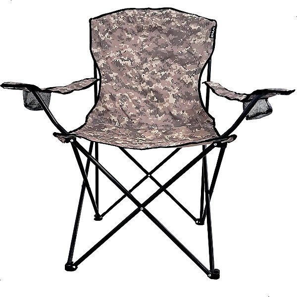 Cadeira Reforçada Camping Pesca Acampamento Até 150kg Kala