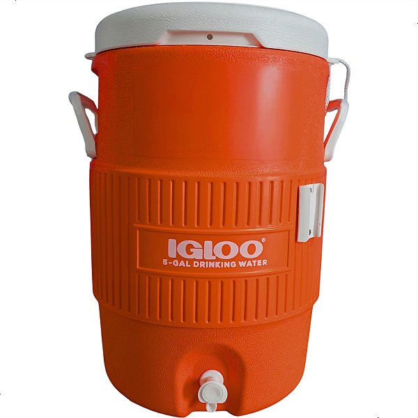 Garrafão Térmico Igloo 19 Litros Galão Seat Top Com Torneira