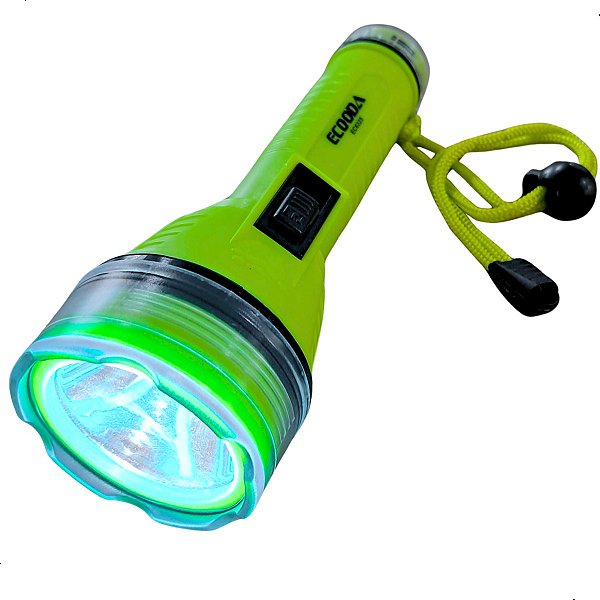 Lanterna Mergulho Pesca Led Recarregável Usb 30m Prova Dágua