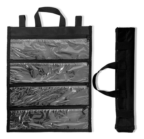 Estojo Pesca Porta Empates Iscas Soft Anzol Encastoado - 4 Divisões