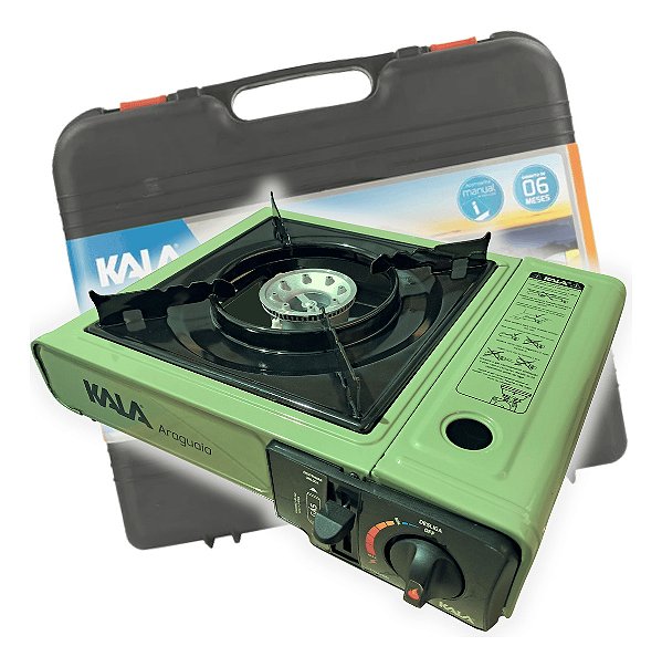 Fogareiro Portátil Araguaia Kala A Gás Para Pesca Camping