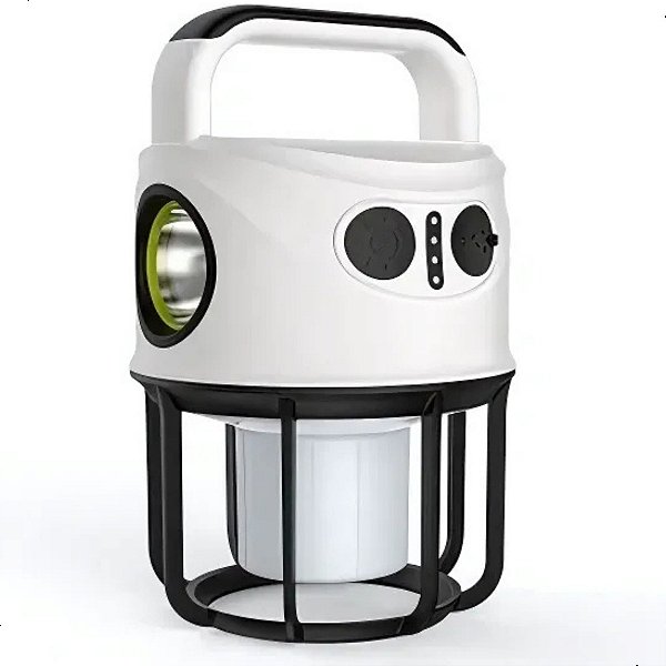 Lampião Lanterna Para Acampamento Barraca Led Forte Recarregável USB