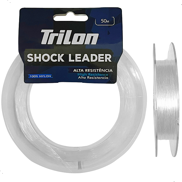 Linha Trilon Shock Leader Para Pesca Mazzaferro 0,30mm 50m – Ultra Resistência