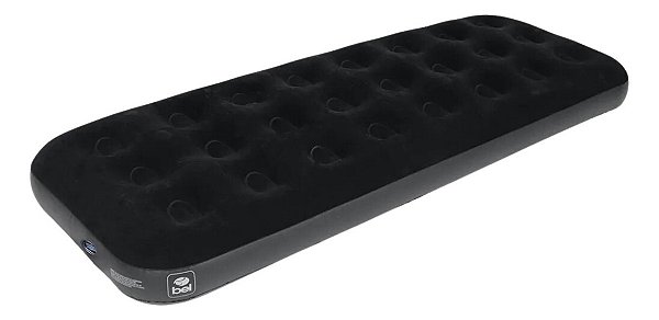 Colchão Inflavel Solteiro Deluxe Em Vinil Bel Camping Viagem