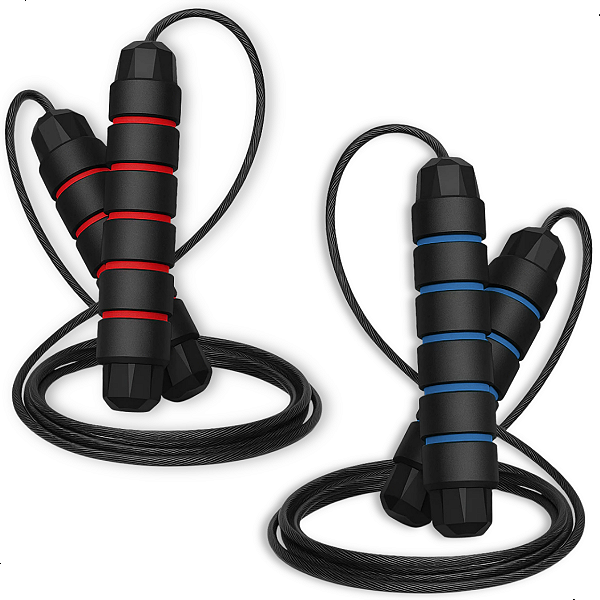 Corda de Pular Speed Rope Profissional e Ajustável