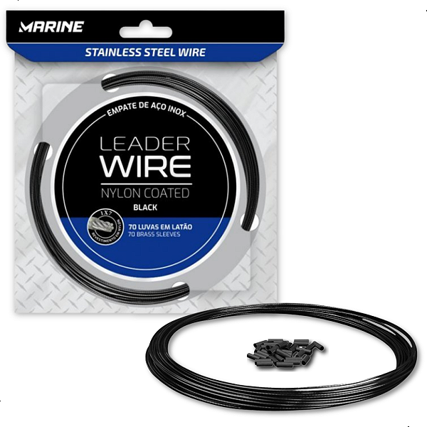 Cabo de Aço Inox Empate 10m Flexível- Marine