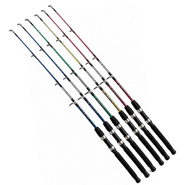 Kit 5 Varas Para Molinete Duas Partes Kenzu Summer