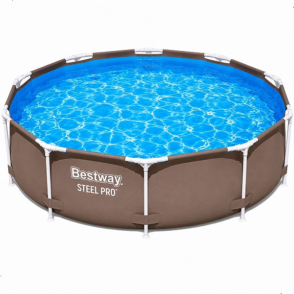 Piscina Estruturada Bestway Steel Pro 4678L Redonda 3,05m x 76cm