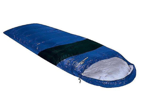 Saco de Dormir Viper 5C A 12ºC Azul e Preto NTK
