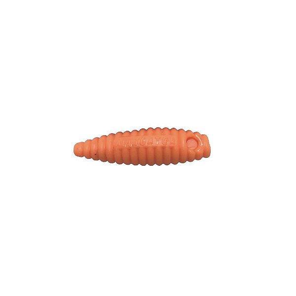 Isca Artificial Soft Charutinho Maluco Laranja