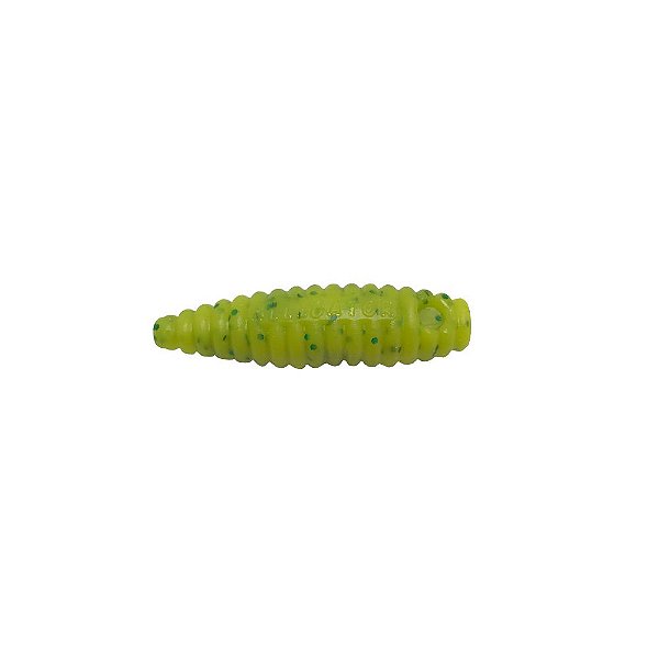 Isca Artificial Soft Charutinho Maluco Mostarda