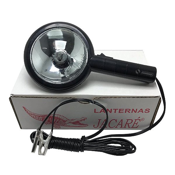 Lanterna Cilibrim Jacaré Com Garra Iodo 12V
