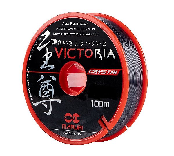 Linha Monofilamento Victoria 0,46mm 37,3lb 100m - Maruri