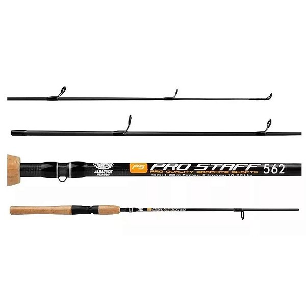 Vara Para Molinete Carbono Pro Staff 562 1,68m 10-20Lbs - Albatroz