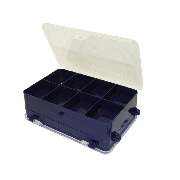 Estojo Para Pesca Organizador Triplo 14X9cm Azul HI