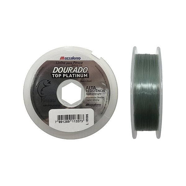 Linha Monofilamento Top Platinum 0,40mm 11,2kg 100m Mazzaferro
