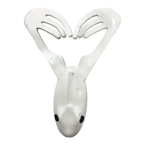 Isca Artificial Soft Swin Frog - Branca