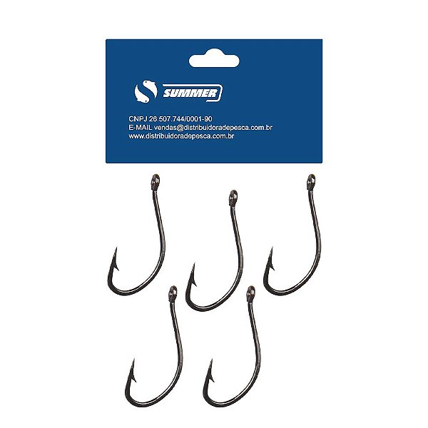 Anzol Super Maruseigo N°30 Cartela C/5pçs Summer