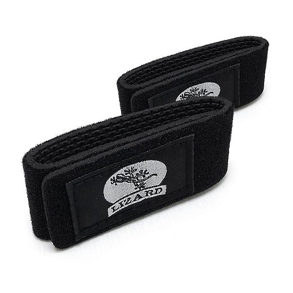 Junta Varas Pesca Neoprene Com Velcro Preto Cart. 2pçs Lizard