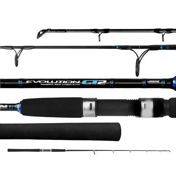 Vara Molinete Evolution GT2 S601H 1,83m 20-60lb Jig Marine