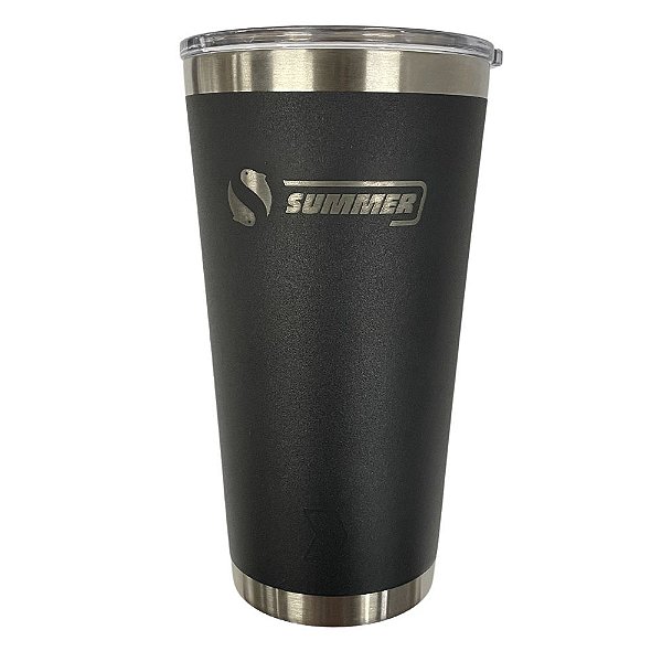 Copo Térmico Com Tampa 473ml Summer