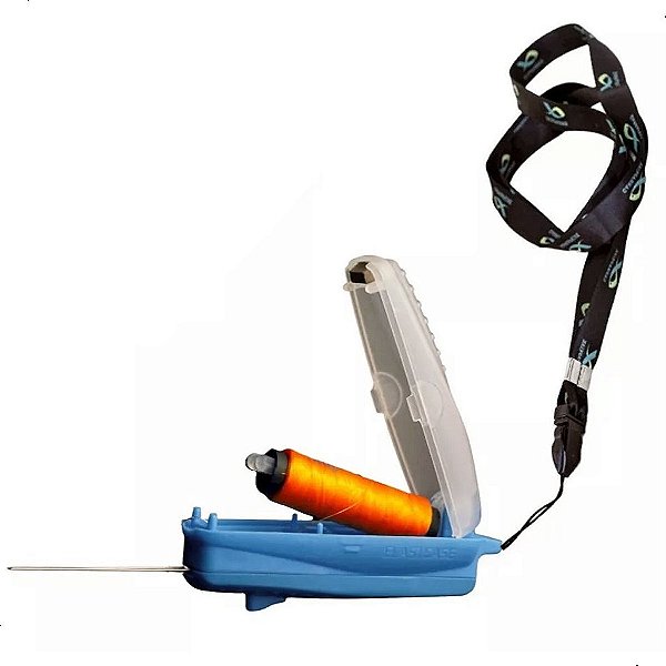 Porta Elastricot 2em1 Com Iscador Garra Peixe + Elastricot 100m