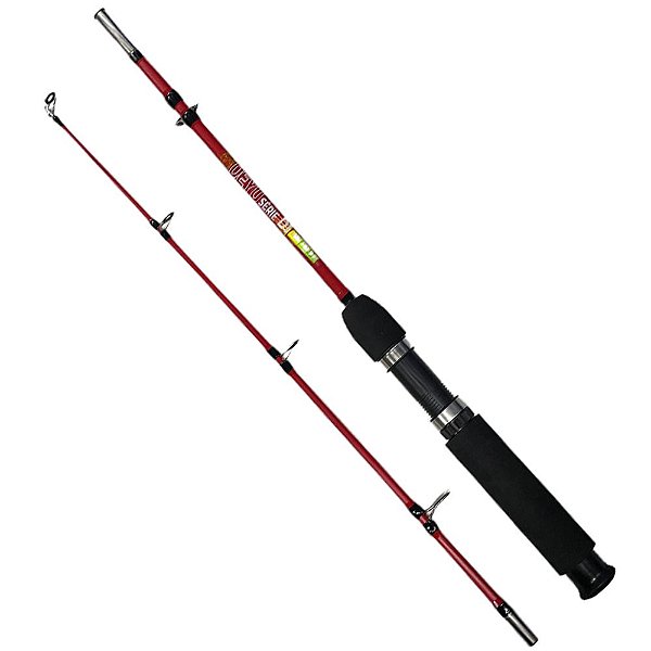 Vara Para Molinete Fibra de Vidro Maciça 10-25lbs 1,20m Deyu