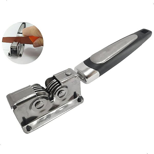 Afiador de Facas Com Base Em Inox XV2144 Xingu