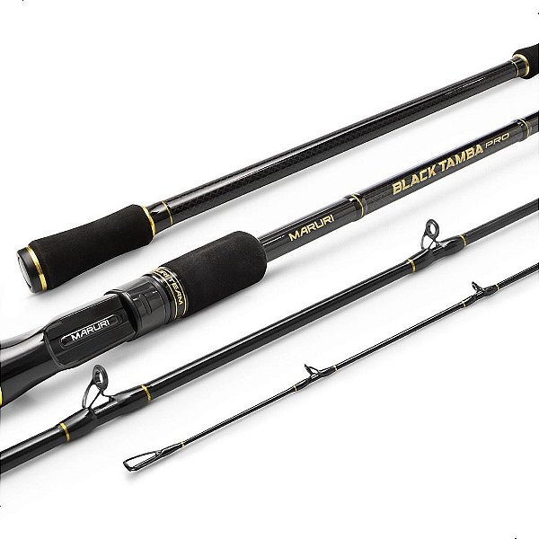 Vara Para Carretilha Black Tamba Pro C-802H 30-60lb 2,40m Maruri