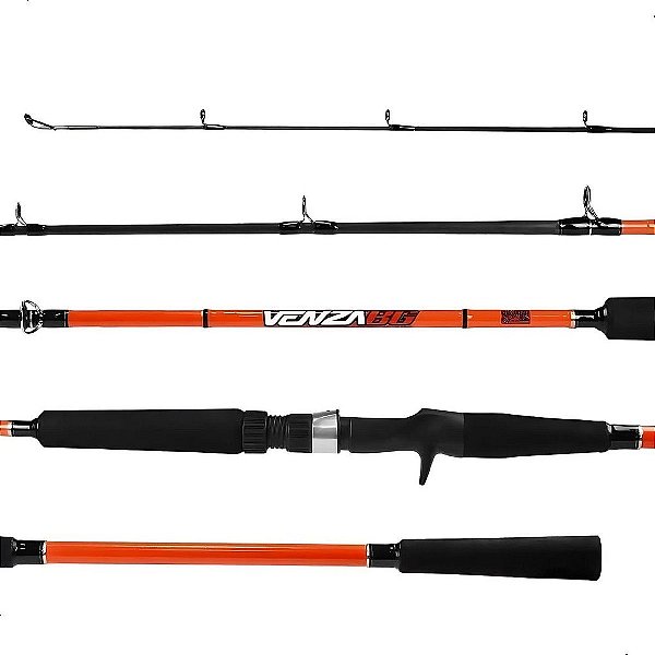Vara Para Carretilha Venza BG VNZ-C702H 2.13m 20-50lb Marine Upset