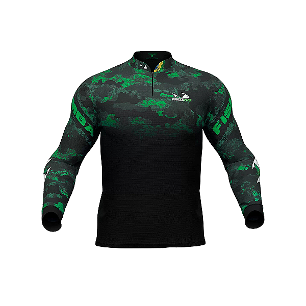 Camisa de Pesca Com Proteção UV Tamba 07 Presa Viva - Infantil