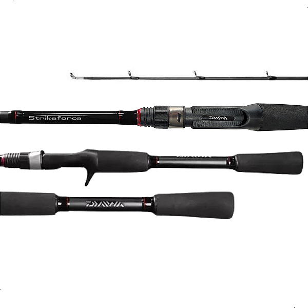 Vara Para Carretilha Strikeforce SFC-602MHRB-BR 1.83m 12-25lb Daiwa