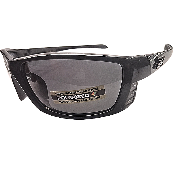 Óculos Polarizado Para Pesca Esportiva S2568-BK - Black Lizard