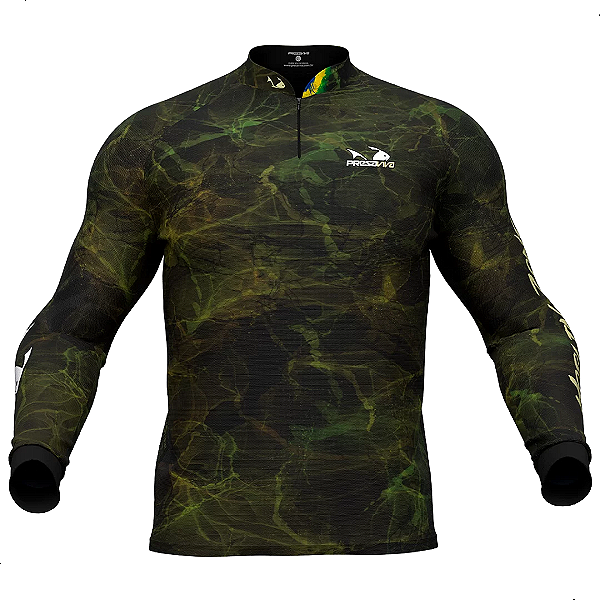 Camisa de Pesca Com Proteção UV Traíra 08 - Presa Viva