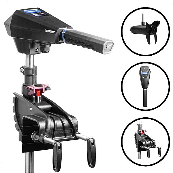 Motor Eletrico Phantom Marine Sports FW 54lb PHFW54M