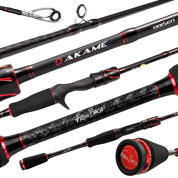 Vara Para Carretilha Akame 8-17LB C-581M 1,73M Daisen Fábio Baca