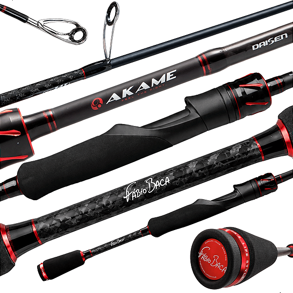 Vara Para Molinete Akame 8-17LB S-602M 1,80M Daisen Fábio Baca