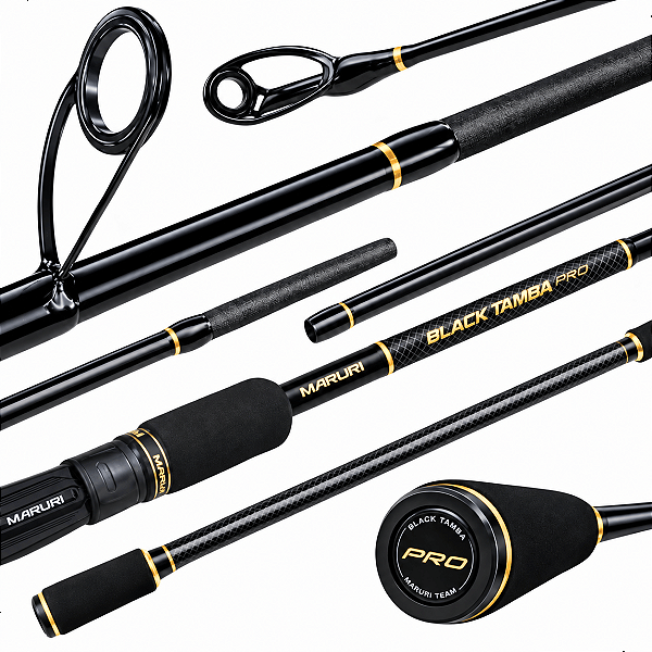 Vara Para Molinete Black Tamba PRO 30-60LB S-802H 2,40M Maruri