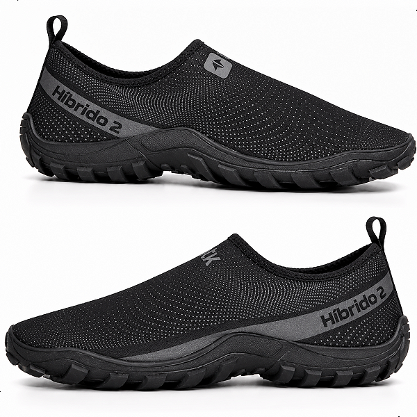 Sapatilha Hibrida2 NTK Preto