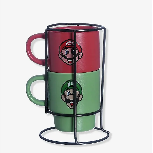 IT CANECAS EMPILHÁVEIS SUPER MARIO