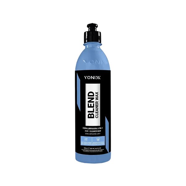 Cera Automotiva De Carnaúba Blend Cleaner Wax 3em1 Vonixx