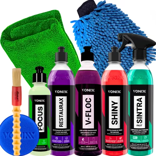 Kit Lavagem Automotiva e Restauração Brilho