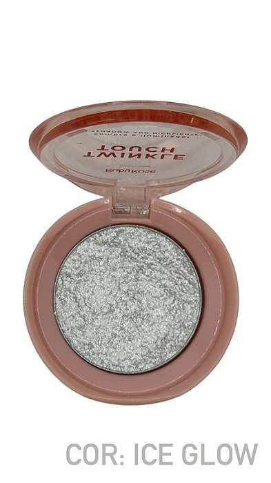 Twinkle Touch Sombra E Iluminador Ice Glow Ruby Rose